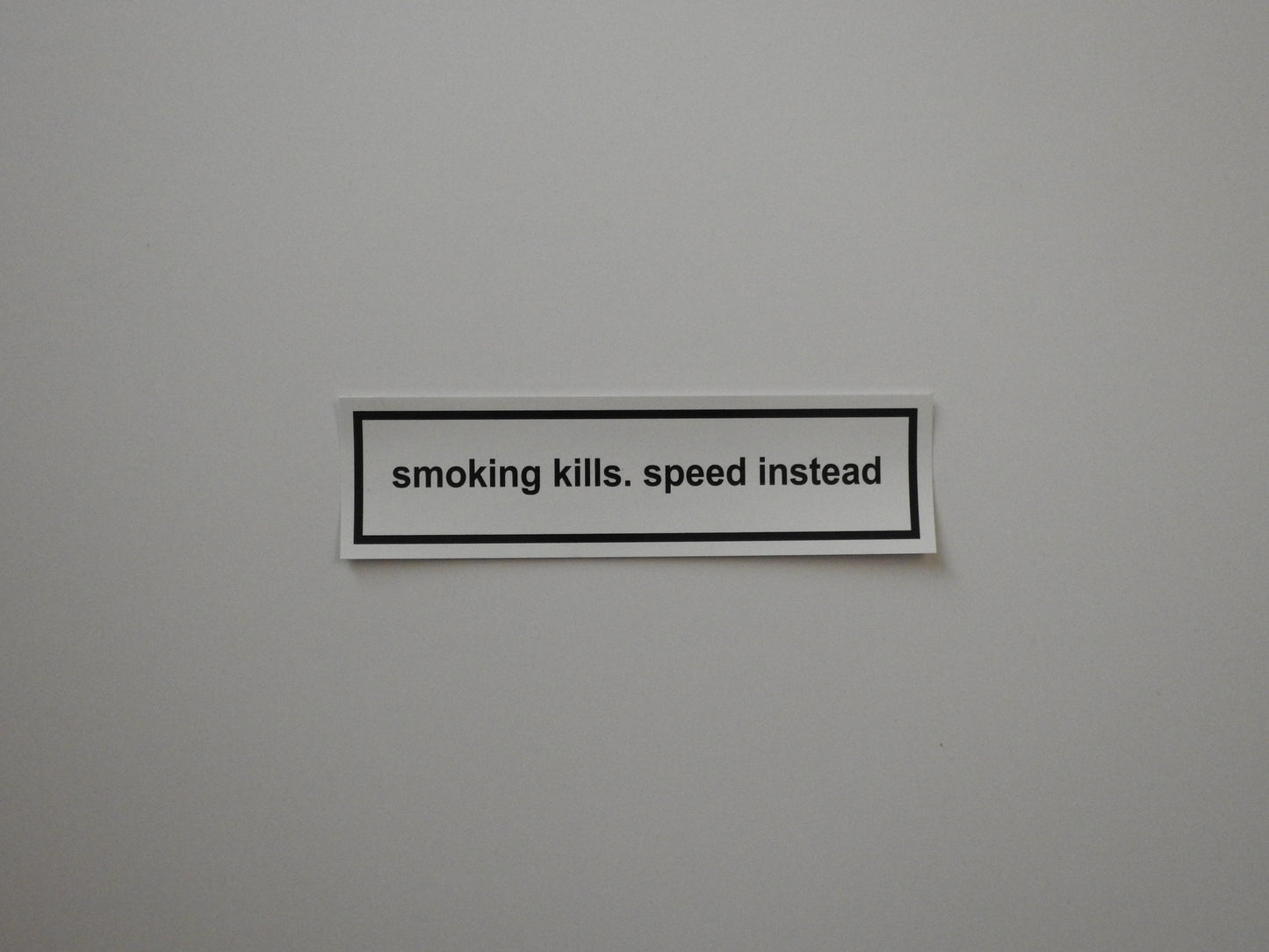 smoking kills sticker